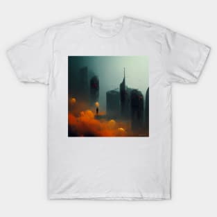 Among the skyscrapers T-Shirt